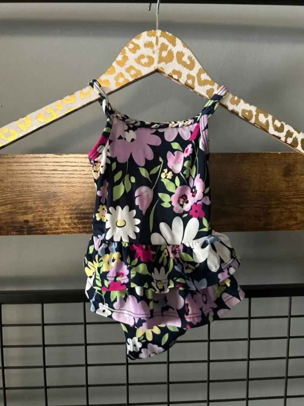 Gap Kids Floral Infant One Piece Swimsuit | 3-6 Months